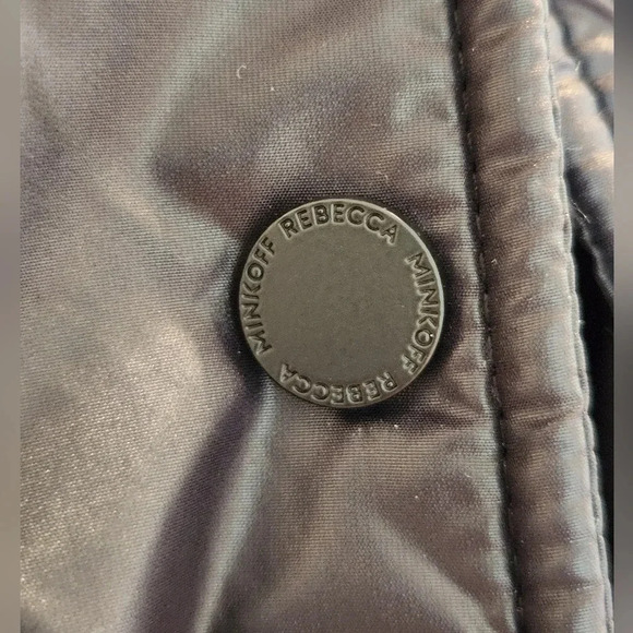 NWT || REBECCA MINKOFF || Long, black puffer jacket - Picture 12 of 16